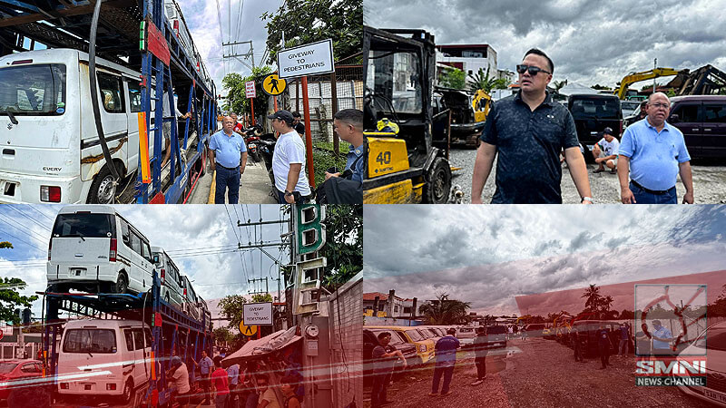 LTO at NBI, nagsagawa ng pagkumpiska ng higit 65 right-hand drive na sasakyan sa Cebu
