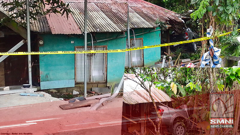 1 patay, 3 sugatan sa pagsalpok ng pick-up truck sa waiting shed sa Macalelon, Quezon
