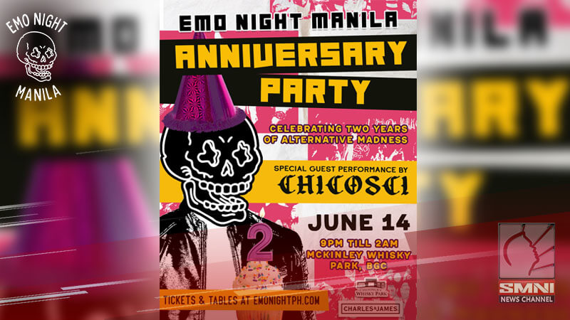 Emo Night Manila kasama ang Chicosci gagawin ngayong buwan