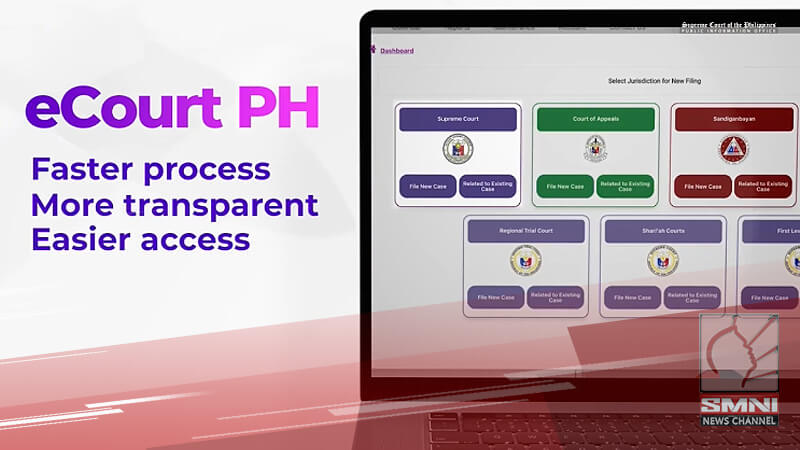 Digital filing sa Korte Suprema, ipatutupad na sa pamamagitan ng eCourt PH