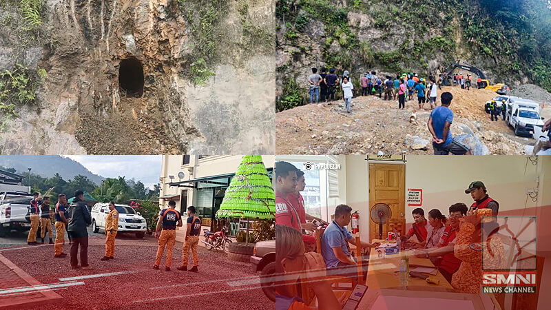 Minerong inakalang patay, buhay na naiahon sa 300-metrong tunnel sa Nueva Vizcaya
