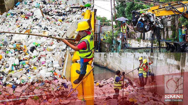 MMDA at Caloocan LGU, sama-samang nilinis ang Maligaya Creek sa Caloocan City