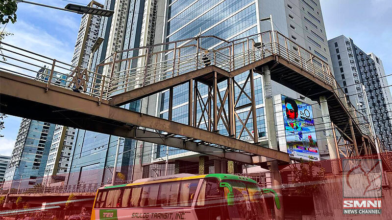 Mt. Kamuning Footbridge sa Quezon City, gigibain at papalitan ng bagong disenyo ng DOTr