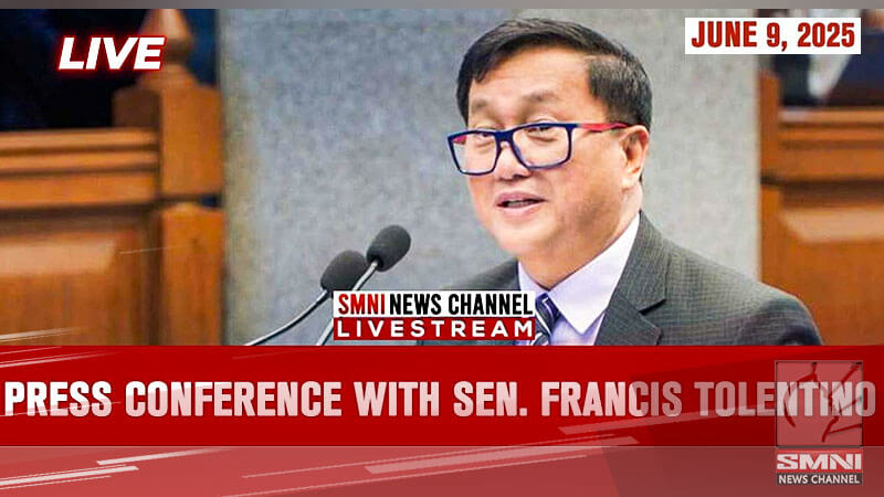 LIVE: Press conference with Sen. Francis Tolentino | June 9, 2025