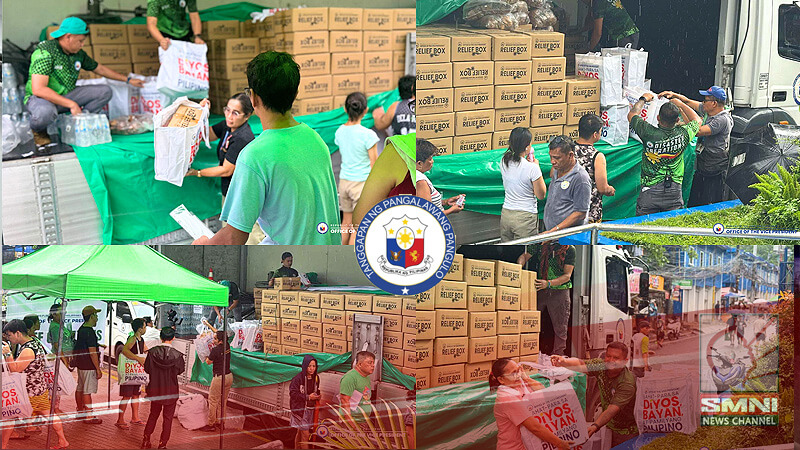 OVP, namahagi ng relief operations para sa fire victims sa Mandaluyong