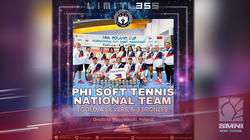 PH Soft Tennis National Team, wagi ng 8 medalya sa 18th Poland Cup