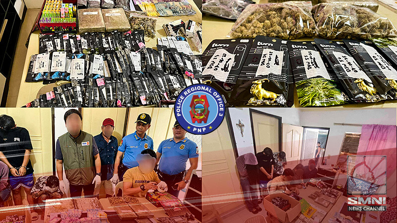 ₱2M halaga ng marijuana at vape products, nasabat sa Mabalacat