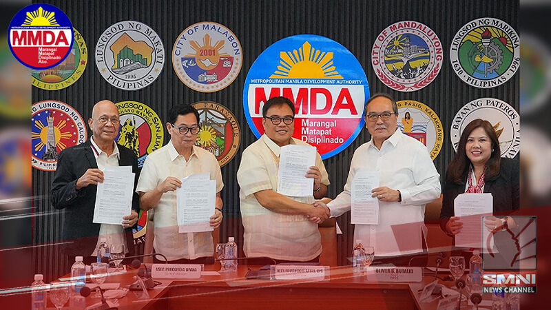 MMDA at PNOC, lumagda ng MOU para sa isang solar power system project