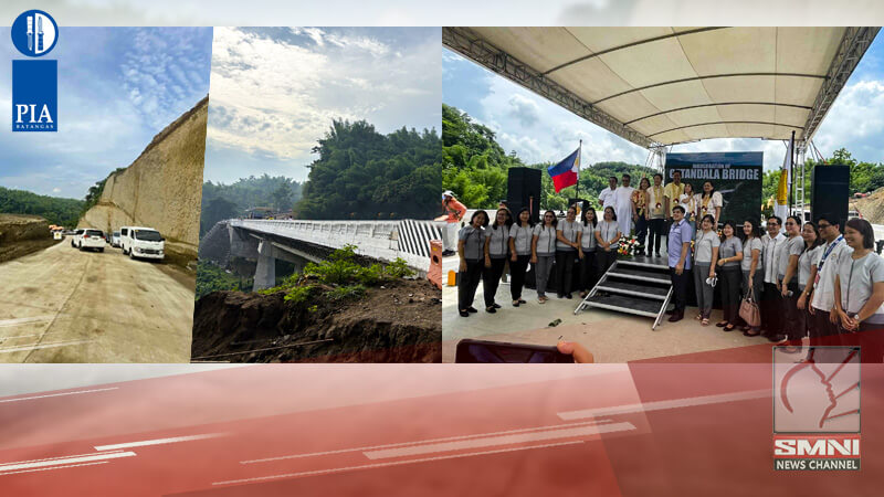 Bagong tulay sa Ibaan, Batangas binuksan matapos ang 42 taon