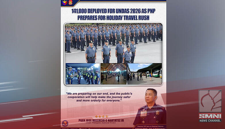 Mahigit 141K pulis